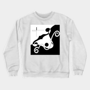 Abstract Crewneck Sweatshirt